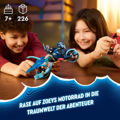 LEGO Dreamzzz Moto del Gato de Zoey 2 en 1, regalo para mayores de 7 años, modelo animal, juguete de bloques de construcción, moto, juego de fantasía para niños y niñas 71479 Juegos de construcción Beuche den LEGO-Store