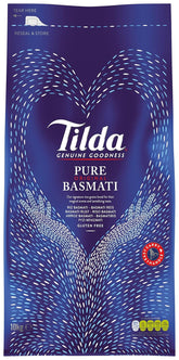 Arroz basmati puro original Tilda, 1 paquete (1x10kg)