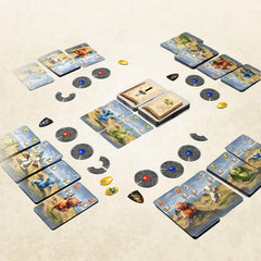 Kosmos 683757 Dragon Keeper, Joc de cărți mare pentru întreaga familie de la 8 ani, 123 de cărți de dragon frumoase, de format mare, de Michael Menzel, joc de societate, cadou