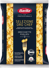 Barilla Selezione Oro Chef Orecchiette Pugliesi, paquete de 9 (9 x 1 kg)