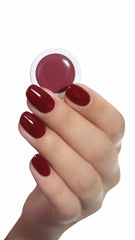 Esmalte de uñas UV Alessandro Striplac Red Ilusion – Delicado y duradero – Fácil eliminación gracias a la tecnología de eliminación peel-off – Vegano y libre de crueldad animal – 8 ml