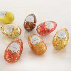 Huevos Selección Chocolate | 288 gramos | 2 x Huevos Crestados y Trufas de Chocolate | 3 x 90g | Las mejores trufas de Marc de Champagne en chocolate blanco | Chocolate de Pascua | Regalo de chocolate