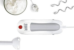 Bosch Hausgeräte MFQ3540 Handrührer, Grau, Weiß, 7,7 cm de largo x 20,1 cm de ancho x 14,1 cm de alto Cocina Naty Shop
