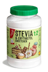 Stevia + Eritritol Edulcorante 1:2, 1G = 2G Azúcar, 1 Kg Edulcorantes Naty Shop