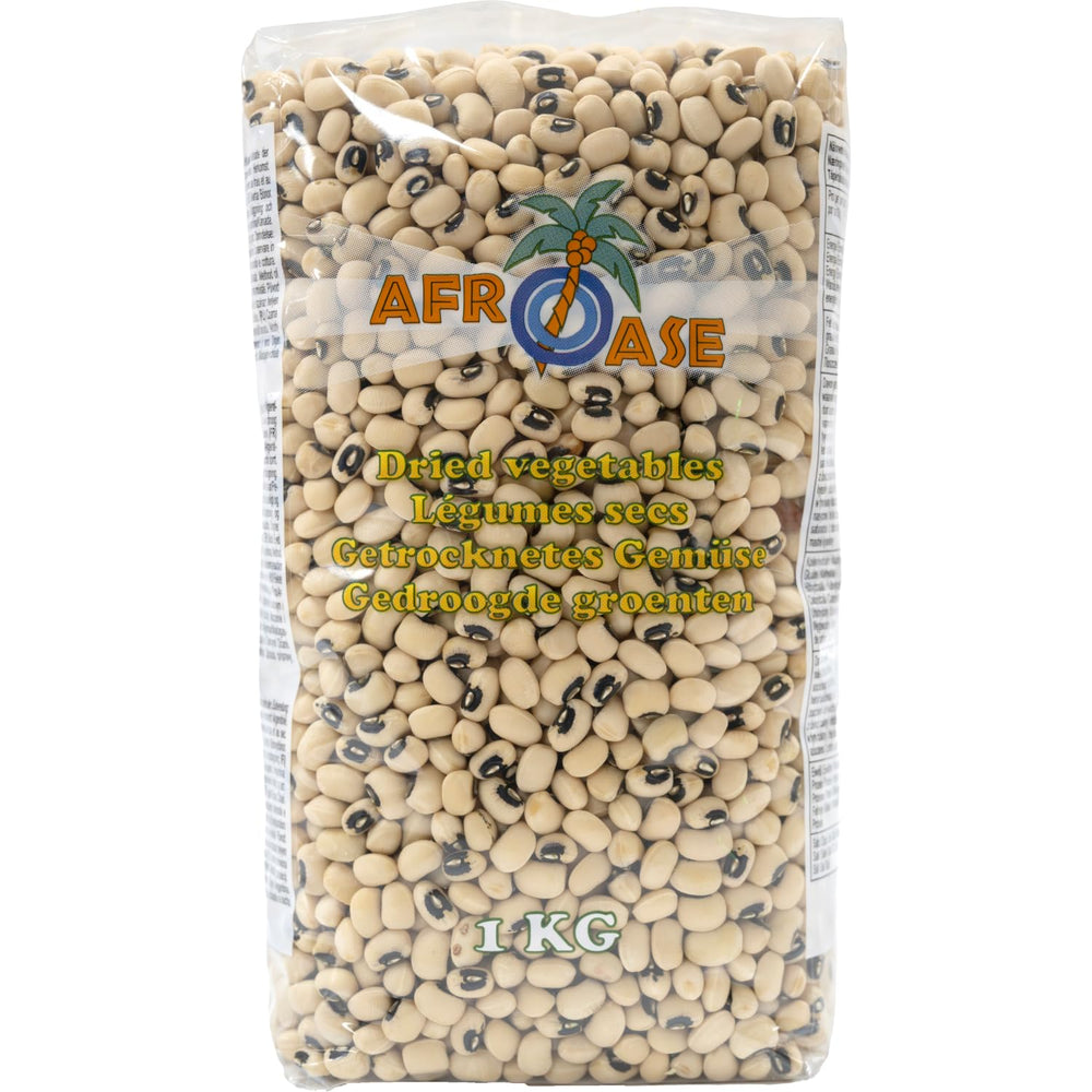 AFROASE - Guisantes de ojo negro - 1 x 1 kg