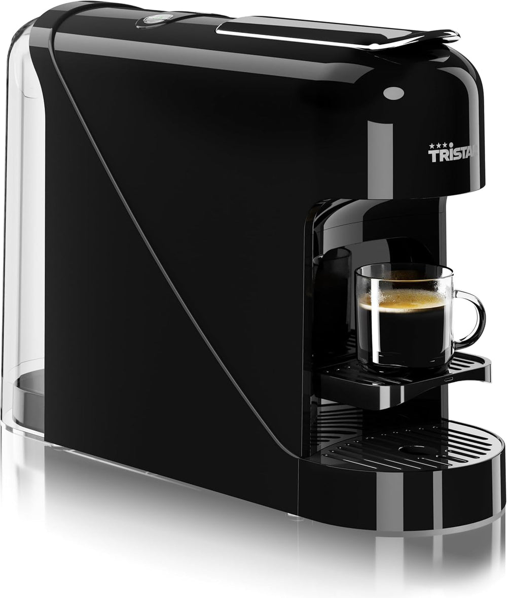 Espressor cu capsule Tristar - Compatibil cu capsulele Nespresso - Tavă de scurgere detașabilă - Rezervor de apă detașabil, spațios, de 900 ml - Presiune 20 bar - 1400 W - CM-2300