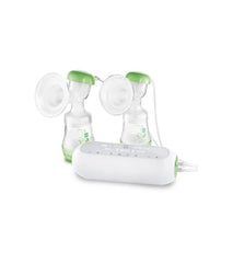 MAM - Elektrische Doppel-Milchpumpe – 2-In-1-Milchpumpe Mit 9 Intensitätsstufen und 3 Stunden Akkulaufzeit – 2 Easy Start Anticolic Flaschen & 2 Vorratsdosen Inklusive – Verde Accesorios Alimentación y lactancia Baby Naty Shop