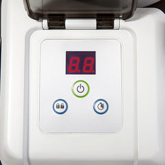 Bomba de filtración de arena Intex 26642 Krystal Clear con RCD, caudal de agua 3500 l/h, caudal del sistema 2000 l/h, plástico, blanco