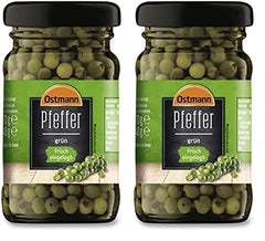 Especias Ostmann Pimiento verde encurtido, 70 gramos Especias Naty Shop 2 x 70 gramos