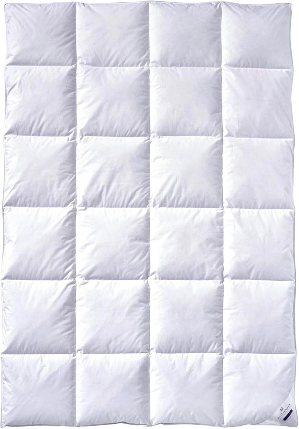 Edredón de plumas Billerbeck Martina® - Edredón 135 X 200 Cm - Edredón para todas las estaciones - Apto para alérgicos - 90% plumón de ganso, 10% plumas de ganso - Blanco Naty Shop Edredones y Edredones Mediano (M) 135 X 200 Cm