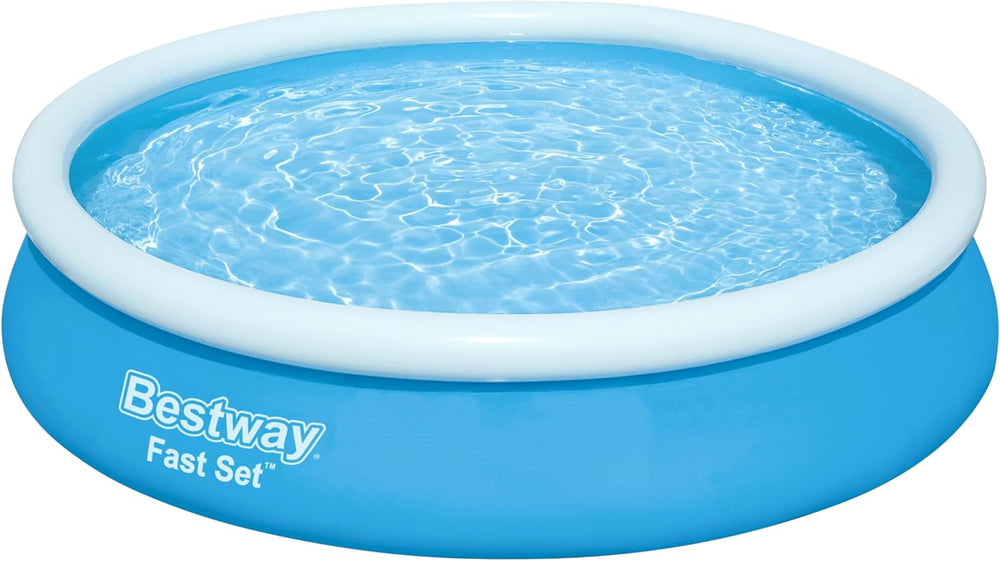 Piscina Bestway Fast Set, sin bomba, azul, 366 x 76 cm, sin accesorios