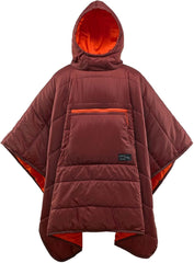 Therm-A-Rest Honcho Poncho unisex manta con capucha portátil manta con capucha portátil camas y mantas Therm-a-Rest rojo/excursión, color sólido (sólidos de escapada) talla única