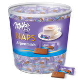 Milka Naps Alpine Milk 1 kg, mini tablete de ciocolată Bomboane de Ciocolata Naty Shop Default Title