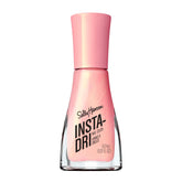 Esmalte de uñas Insta Dri Pink Plush, secado rápido, fórmula vegana, color de larga duración, 9,17 ml
