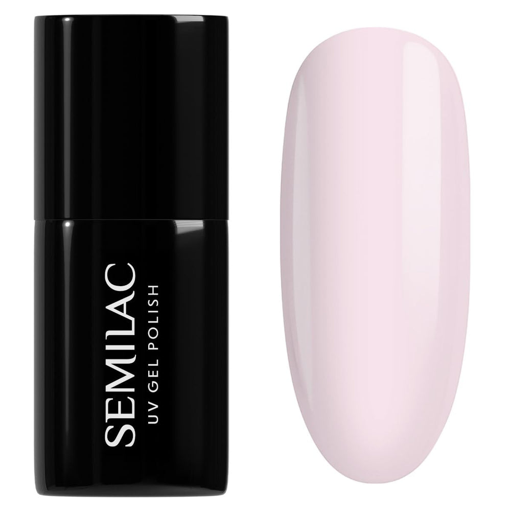 Esmalte de uñas UV Semilac Hybrid 587 Tea Rose 7ml Colección Fiori