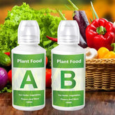 2 fertilizantes para plantas hidropónicas, nutrientes para plantas hidropónicas, fertilizantes hidropónicos, solución de nutrientes para plantas hidropónicas, fertilizantes para sistemas hidropónicos A y B