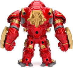 Jada Toys Marvel Figura Hulkbuster & Ironman, Casco Abierto y Cerrado, Figuras Coleccionables, Set, Die-Cast, Rojo, Tamaño: 6 pulgadas Hulkbuster y 2 pulgadas Ironman Figuras de acción Naty Shop