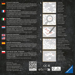 Ravensburger EXIT Puzzle - The Ghostly Manor House - 6X puzzle de 99 de piese pentru adulți și copii iubitori de puzzle cu vârsta de 10 ani și peste Puzzle Naty Shop