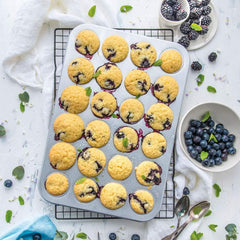 0070035 FORMA DE FONDO PARA 24 MINI MUFFINS 38,5 X 26 X 2 H CM Moldes y bandejas para hornear Naty Shop