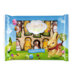 Lindt Pequeños Amigos de Pascua con Chocolate | 2 x 100g | 10 divertidos amigos de Pascua de Lindt | Fina Crema Doble de Leche en Chocolate con Leche Alpino | Huevos de Pascua para niños | Regalo de chocolate
