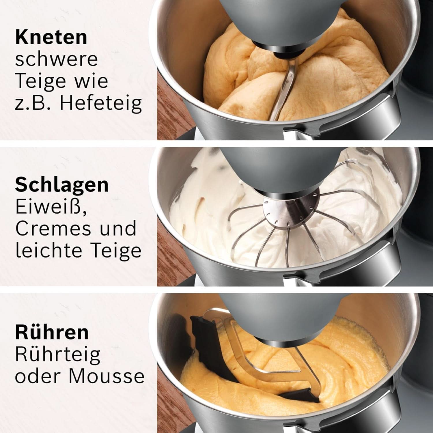 Robot de bucătărie Bosch Seria 8 MUM9AX5S00, bol din oțel inoxidabil 5,5 L, 1600W Mama si Copilul Naty Shop