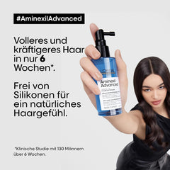 L'Oréal Professionnel Ser întăritor împotriva căderii părului, Pentru un păr mai plin și mai puternic, Aminexil Advanced Anti-Hair Loss Activator Serum, 90 ml Ingrijirea parului Naty Shop