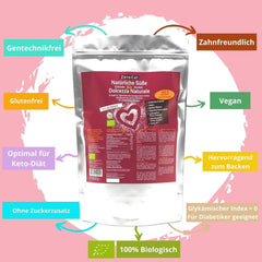 Zerocal - Eritritol Ecológico Edulcorantes 1KG Naty Shop