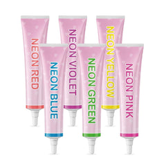 Goodbake Neonlebensmittelfarben 6 Farben Set – Intensive Lebensmittelfarbe – Lebensmittelfarbpaste – Zum Einfärben Von Torten, Fondant, Buttercreme Uvm. – Tienda Naty 100% Vegana