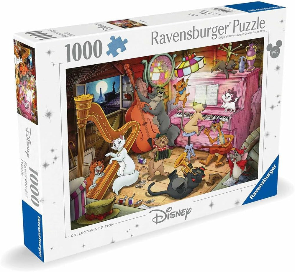 Ravensburger 12000753 Puzzle Aristocats 1000 piese Puzzle Naty Shop Design nou