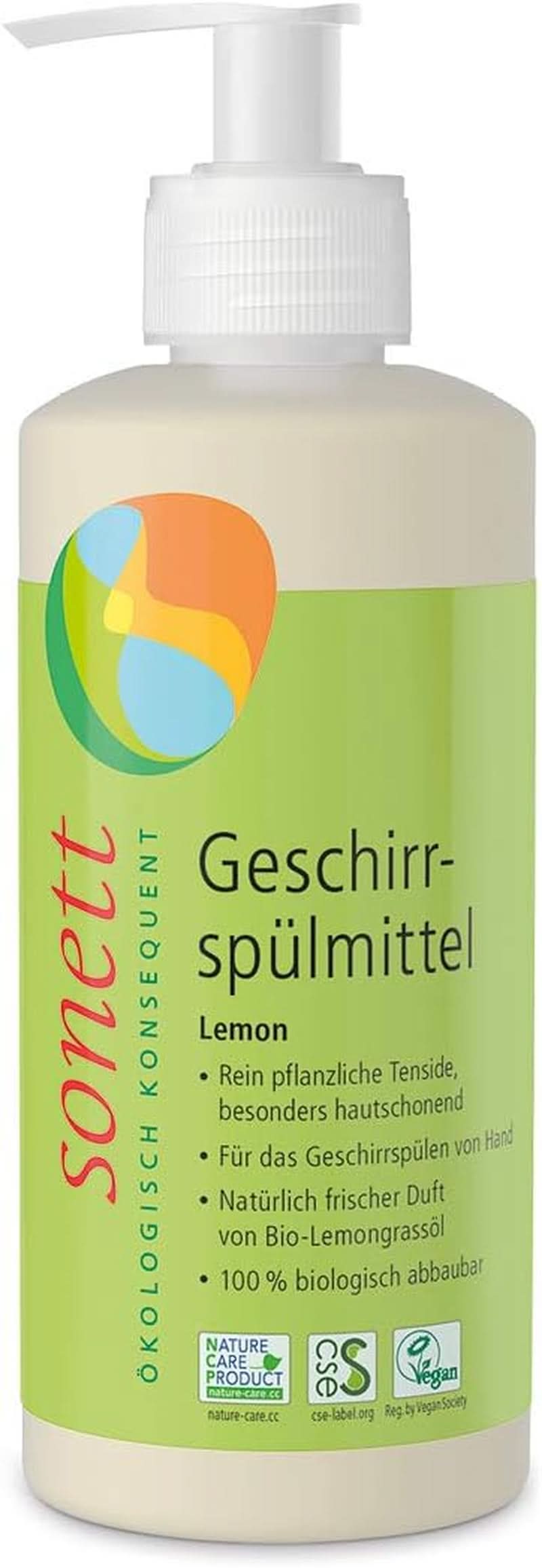 Líquido lavavajillas Sonett Limón, 300 ml Naty Shop