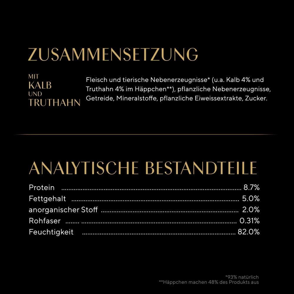 SHEBA Bowl Hrană umedă pentru pisici selecție în sos cu vițel și curcan 2 X 11 X 85G
