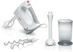 Bosch Hausgeräte MFQ3540 Handrührer, Grau, Weiß, 7,7 Cm L X 20,1 Cm W X 14,1 Cm H Bucatarie Naty Shop