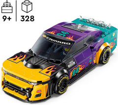 Coche de juguete LEGO Speed Champions NASCAR Chevrolet Camaro ZL1 de próxima generación; Set de construcción y juego de coches de carreras; Regalo para niños y niñas mayores de 9 años 76935 Juegos de construcción Besuche den LEGO-Store