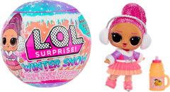JAJAJA. ¡Sorpresa! Winter Snow Tot - 1 muñeca coleccionable con sorpresa mágica de nieve, envuelta ciega, 8 muñecas coleccionables, moda y accesorios Frosty Cool, regalo para niños mayores de 4 años Naty Shop Dolls Default Title