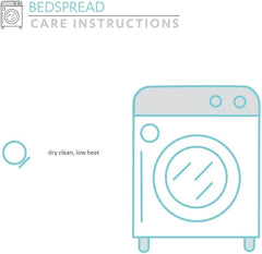 Lush Decor Colcha con faldón de volantes, poliéster, blanco, cama doble Lush Decor Camas y Mantas