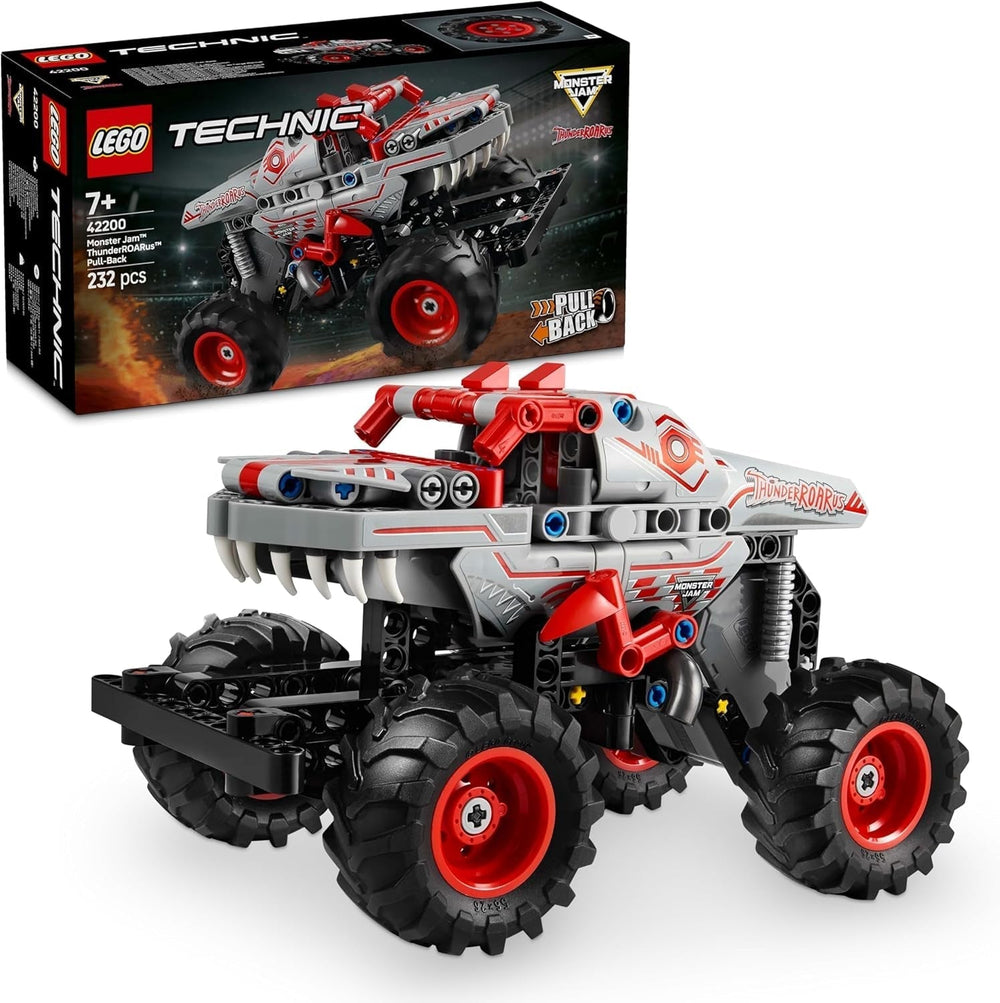 LEGO Technic Monster Jam Thunderroarus Juguete retráctil Monster Truck Juguete de construcción para niños Regalo para niños y niñas a partir de 7 años 42200 Juegos de construcción Besuche den LEGO-Store Default Title
