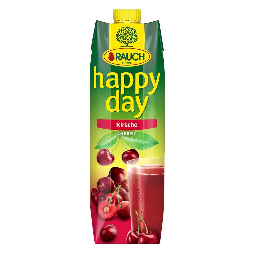 Rauch Happy Day Cherry | Din cireșe acrișoare selectate | 6X 1 litru, Tetra Prisma Naty Shop
