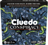 Juego de mesa Cluedo Conspiracy de Hasbro Gaming para adultos y adolescentes, versión alemana del juego misterioso, para 4-10 jugadores y mayores de 14 años