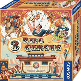KOSMOS 684648 3-Ring Circus Juego de mesa para adultos 12+ Juego de estrategia Juego de fiesta para 1-4 jugadores USA Travelling Circus Finales del siglo XIX