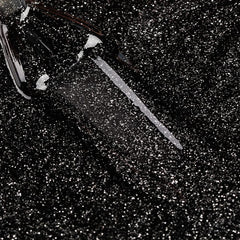 Esmalte de uñas para niños Bluesky - Rockstar, purpurina negra, fácil de quitar, no tóxico, a base de agua, inodoro - Esmalte de uñas gratuito para niños, 5 ml, paquete de 1