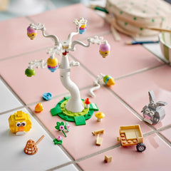 LEGO Osterhase und Ostereiersuche - Kinderspielzeug mit Hasen & Vogel Tierfiguren - Mit Baum & Wagen - Kreatives Konstruktionspielzeug - Geschenk für Mädchen & Jungen ab 8 Jahren - 40808