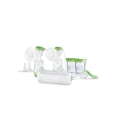 MAM - Elektrische Doppel-Milchpumpe – 2-In-1-Milchpumpe Mit 9 Intensitätsstufen und 3 Stunden Akkulaufzeit – 2 Easy Start Anticolic Flaschen & 2 Vorratsdosen Inklusive – Verde Accesorios Alimentación y lactancia Baby Naty Shop