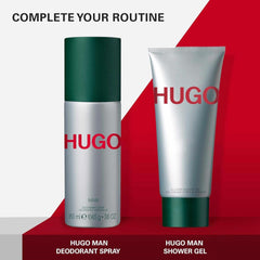 HUGO MAN, Gel de ducha aromático y refrescante con bálsamo de abeto, hombre, 200 ml Ducha y baño Naty Shop