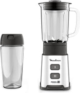 Batidora Pulseo LM17GD, 400 W, 4 Cuchillas, 700 Ml, Vaso Portátil 600 Ml Cocina Naty Shop
