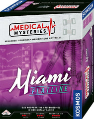 KOSMOS 684426 Medical Mysteries - Juego de mesa RPG cooperativo médico de Miami Medical Crime Files para mayores de 16 años