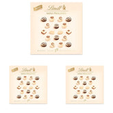 Chocolate - Mini Bombones Blancos | 90 gramos | Caja con 18 bombones en 6 deliciosos surtidos | Regalo de chocolate | Regalo de chocolate (paquete de 3)