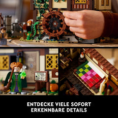 LEGO Ideas Hocus Pocus: Juego de la casa de las brujas de las hermanas Sanderson, kit de colección para adultos con casa, 6 minifiguras y accesorios, juegos de construcción femeninos y masculinos 21341 Besuche den LEGO-Store