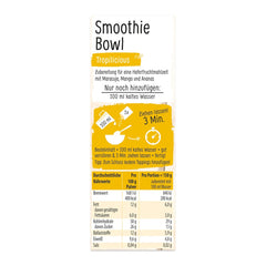 RUF Smoothie Bowl Tropilicious Mango Maracuyá Avena Desayuno Snack Rápido y Fácil Vegano 1 Bolsa x 50g (Paquete de 3)