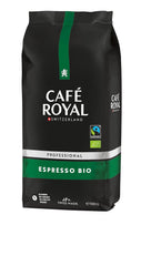 Café Royal Professional Line Bio Espresso – Kaffeebohnen für Vollautomaten, aromatisch, dunkle Röstung, Stärke 4/5, Bio & Fairtrade, 1 kg