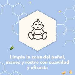 Toallitas limpiadoras Daily Care, sin sulfatos ni alcohol, 12 x 72 piezas